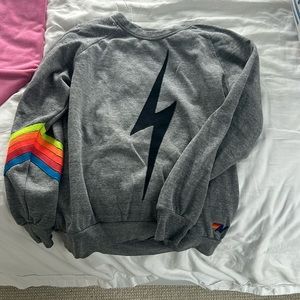 REAL aviator nation crewneck lightly worn less than 4 times